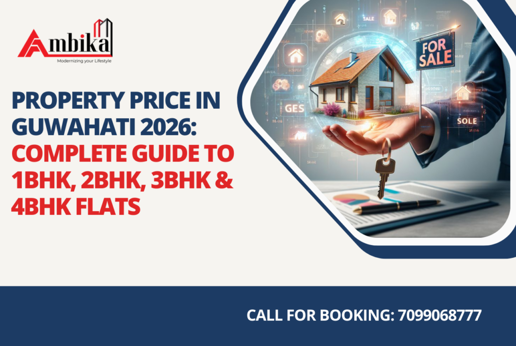 Property Price in Guwahati 2026: Complete Guide to 1BHK, 2BHK, 3BHK & 4BHK Flats