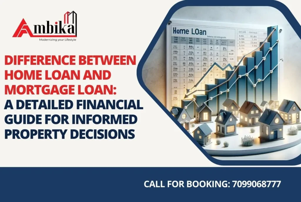 Image: Difference Between Home Loan and Mortgage Loan