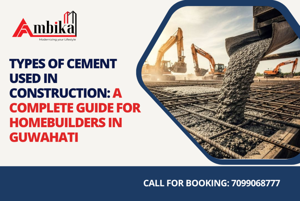 types of cement used in construction